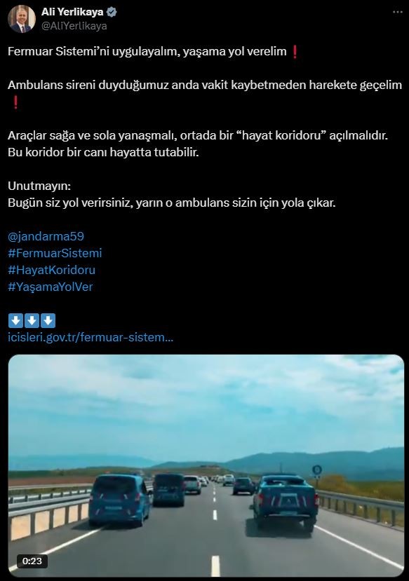 Bakan Yerlikaya Duyurdu!