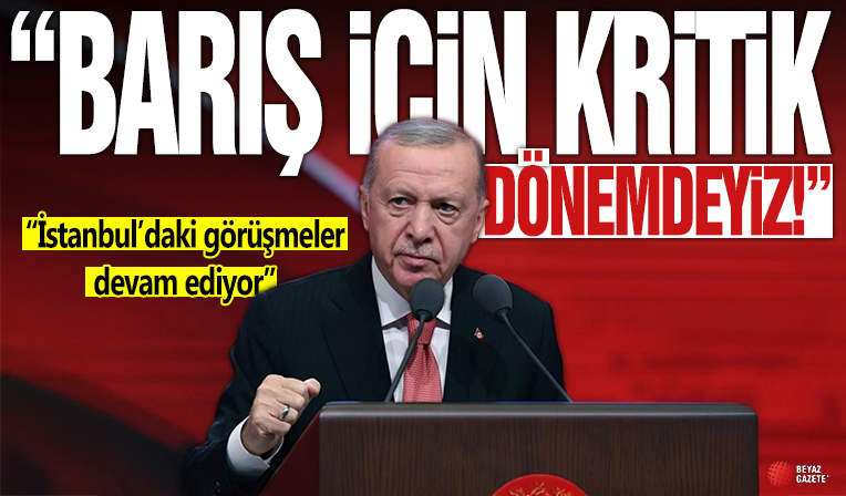 Cumhurbaşkanı Erdoğan: Adil bir barışın kaybedeni olmaz
