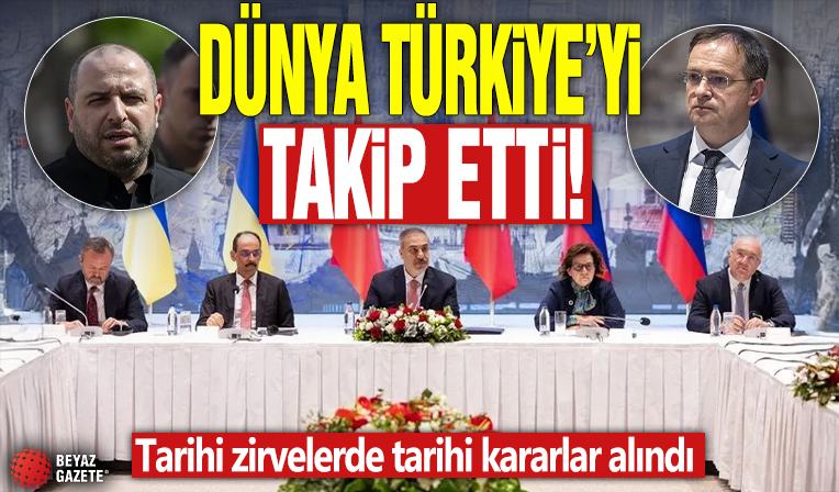 Dünya Türkiye'yi takip etti! Tarihi zirvelerde tarihi kararlar alındı