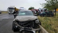 Diyarbakır'da kaza: 1 ölü 3 yaralı