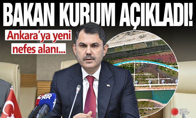 Murat Kurum duyurdu: İmrahor Millet Bahçesi açıldı