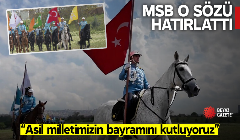MSB, Atatürk'ün sözünü hatırlattı: Bütün ümidim gençliktedir