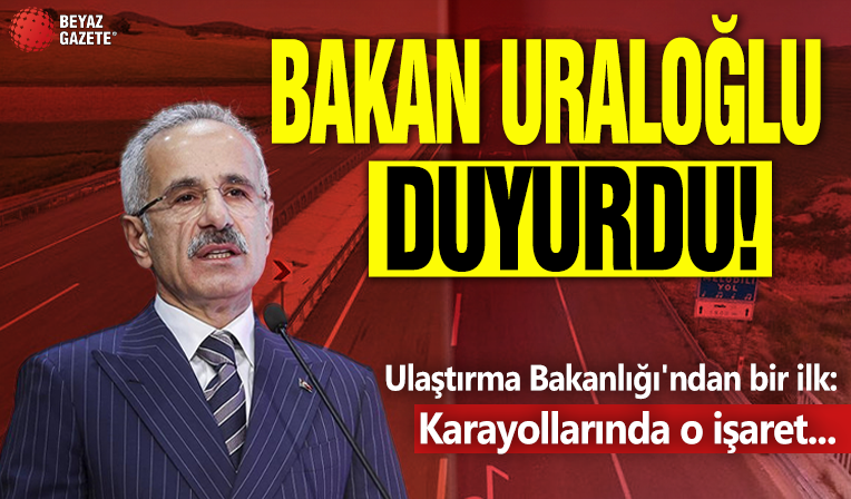 Ulaştırma Bakanlığı'ndan bir ilk: Karayollarında müzikli uyarı işareti!