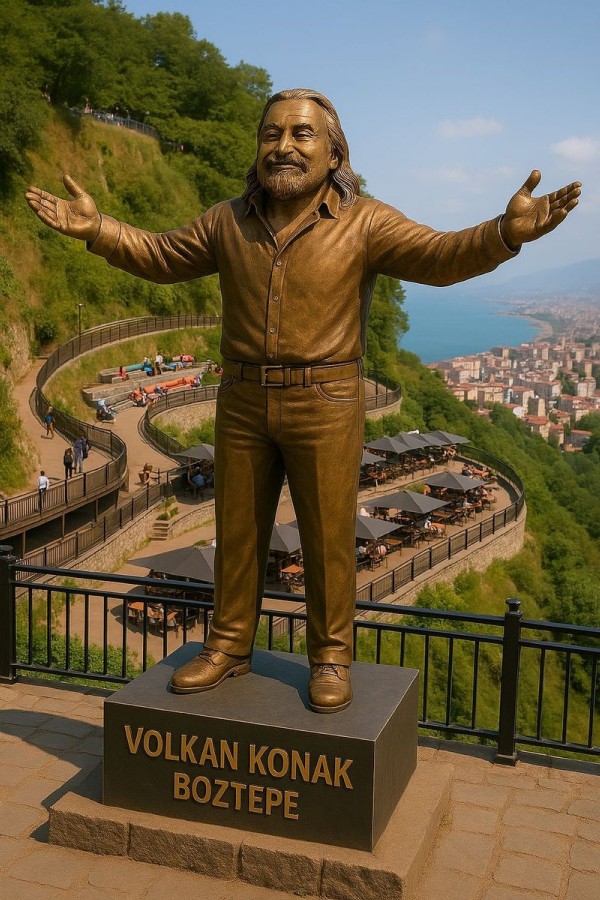 CHP'li Trabzon Ortahisar Belediyesi, Volkan Konak'ın heykelini yapacak
