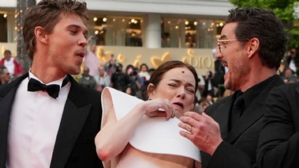 Emma Stone'un arı korkusu!