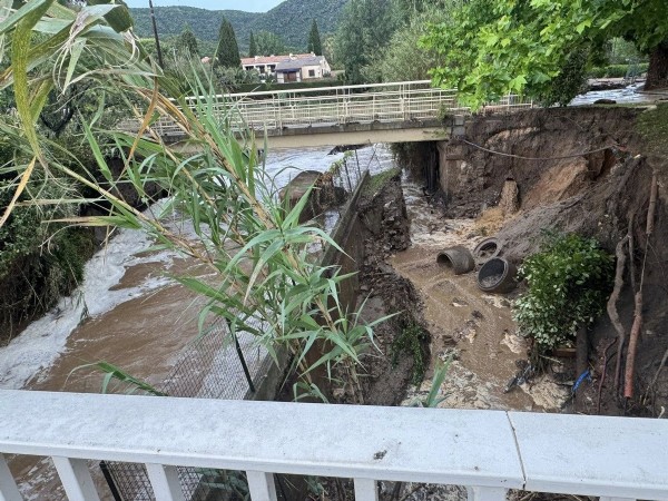 Fransa'da sel: 1 kişi öldü, 1 kişi kayıp