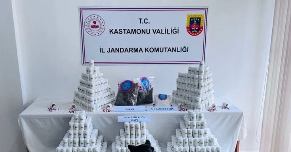 Kastamonu'da zehir operasyonu: 1 kişi tutuklandı!