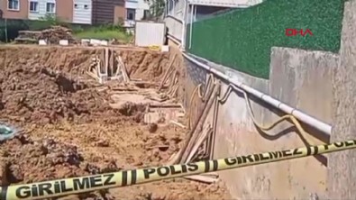 Sancaktepe'de inşaatta göçük!