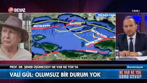 Prof. Dr. Şener Üşümezsoy: 'Silivri Depremi Beklenen Bir Seneryoydu, Yeni Fay Yok!'