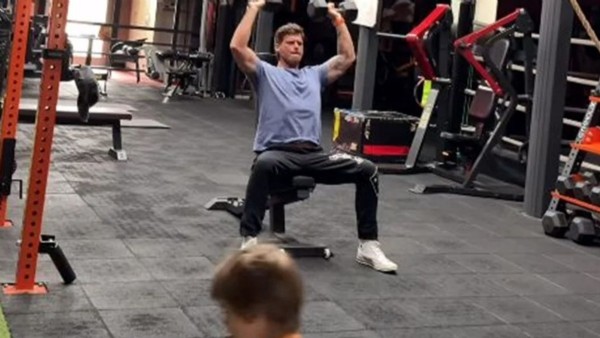 Kıvanç Tatlıtuğ Oğlu ile sporda!