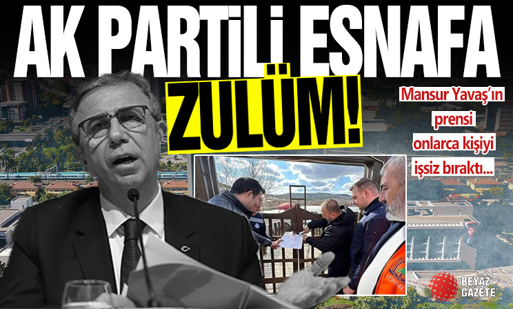 AK Partili esnaflara zulüm: Mansur Yavaş'ın prensi onlarca kişiyi işsiz bıraktı