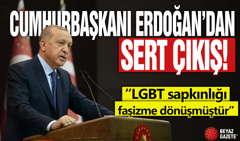 Cumhurbaşkanı Erdoğan'dan sert çıkış! 