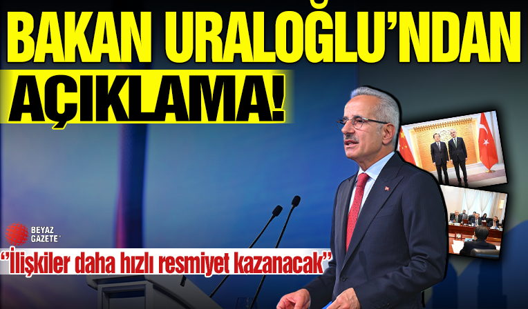 Doğrudan iletişim mekanizması kuruldu! Bakan Uraloğlu açıkladı: Taşımacılığı ve ticareti nasıl geliştirebileceğimizi ele aldık