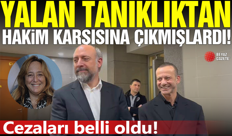 Halit Ergenç ve Rıza Kocaoğlu’na yalan tanıklıktan ceza
