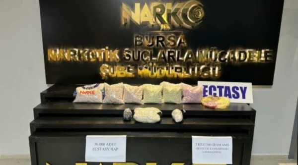 Bursa'da uyuşturucuya büyük darbe: 540 tutuklama