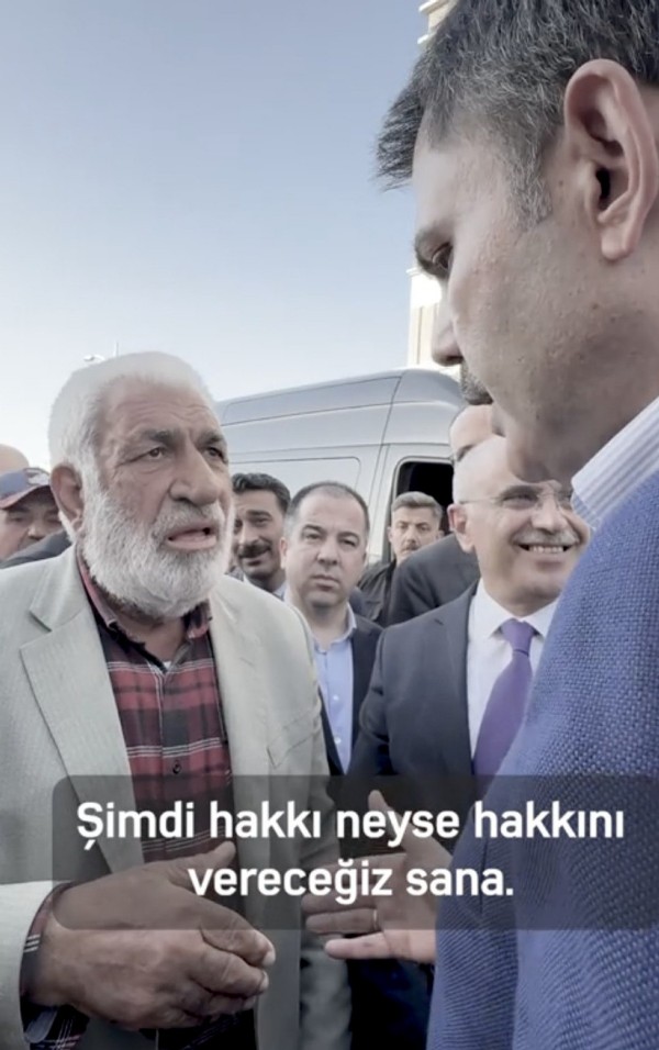 Bakan Kurum vatandaşın sorununu çözdü!