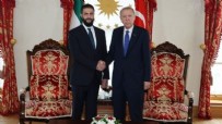 RECEP TAYYİP ERDOĞAN - Cumhurbaşkanı Erdoğan Dolmabahçe'de Şara ile bir araya geldi