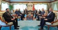 CEVDET YILMAZ - Yılmaz ve Şimşek, Suriyeli yetkililerle bir araya geldi