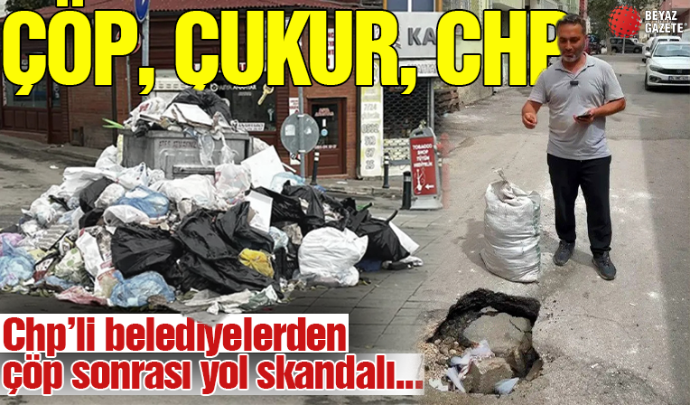 Çöp çilesi bitmeden yol çilesi başladı!