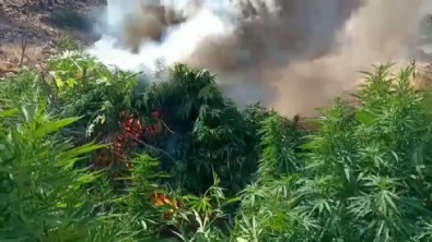 Bakan Yerlikaya duyurdu! İHA'larla uyuşturucu operasyonu