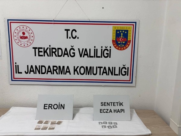 Tekirdağ'da uyuşturucu operasyonu gerçekleştirildi