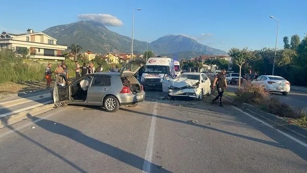 Fethiye’de trafik kazası: 1 ölü, 3 yaralı