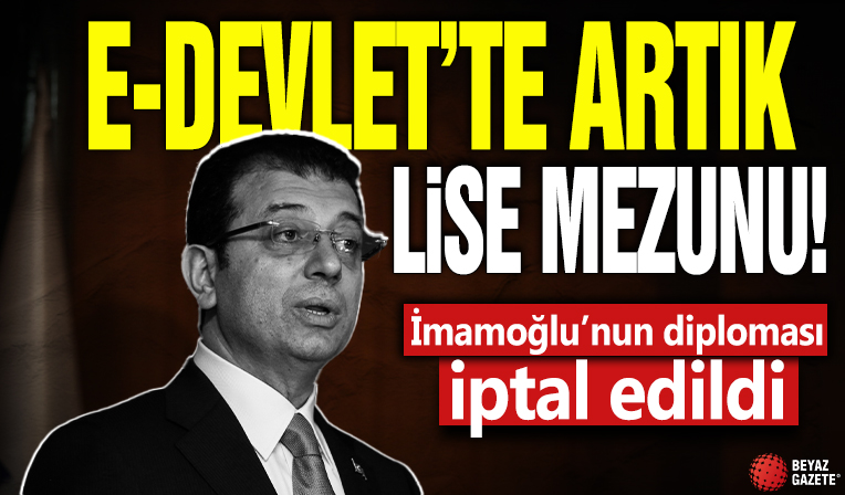 İmamoğlu'nun diploması veri tabanından silindi