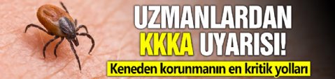 Uzmanlardan KKKA uyarısı! Keneden korunmanın en kritik yolları
