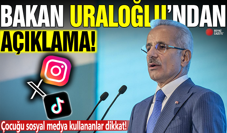 Bakan Uraloğlu'ndan yaş sınırı açıklaması: Çocuklarımızı dijital dünyanın risklerinden koruyacağız