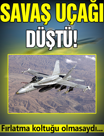 Finlandiya'da Hornet savaş uçağı düştü! Görenler hayret etti