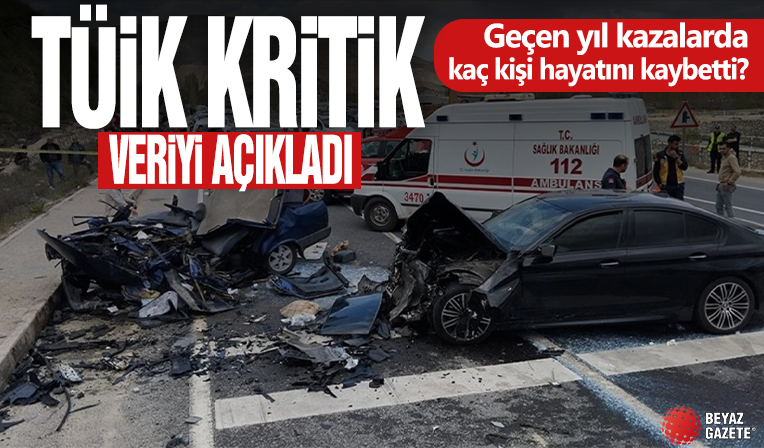 Geçen yılı kara yolu trafik kazalarında 6 bin 352 kişi hayatını kaybetti