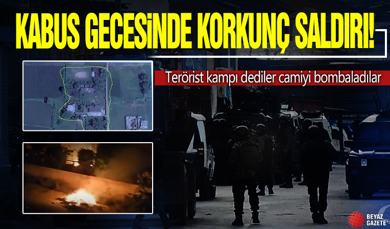 Kabus gecesinde korkunç saldırı! Terörist kampı dediler camiyi bombaladılar: İşte Hint savaş uçaklarının saldırı anı