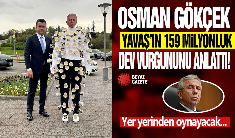 Osman Gökçek, Mansur Yavaş'ın 150 Milyon TL'lik dev vurgununu bu sözlerle anlattı!