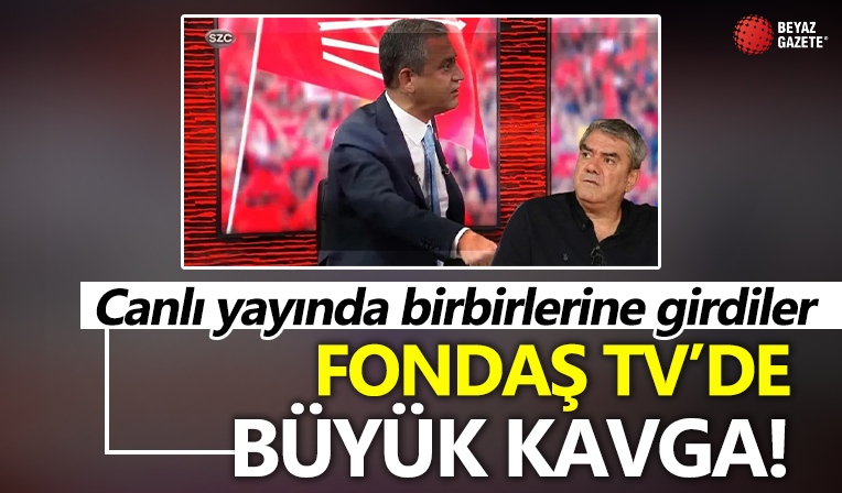 Sözcü TV'de büyük kavga! Özgür Özel'den Yılmaz Özdil'e ağır sözler: O sözleri yedirirler