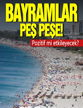 Turizme, Kurban Bayramı sonrası 'Pfingsten Bayramı' dopingi