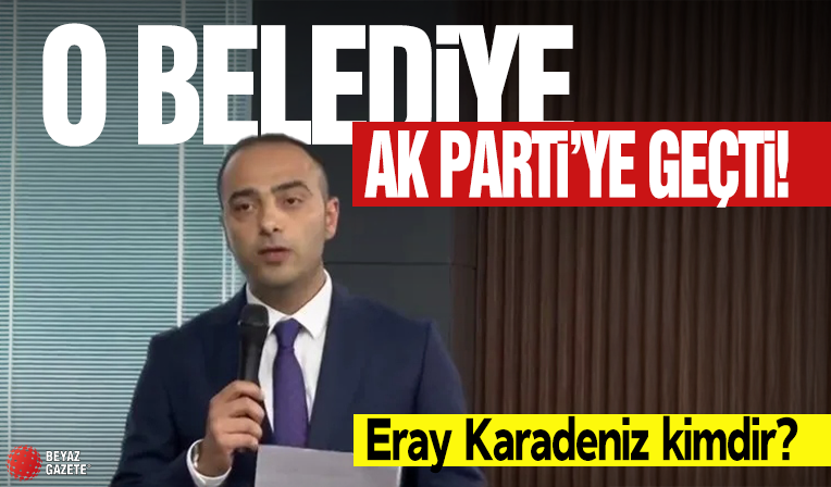 Gaziosmanpaşa'da AK Parti'nin adayı Eray Karadeniz başkanvekili seçildi! Eray Karadeniz kimdir?