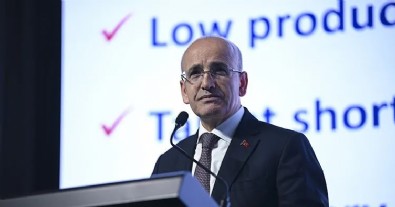 Bakan Şimşek'ten enflasyon mesajı! 'Düşmeye devam edecek' Haberi