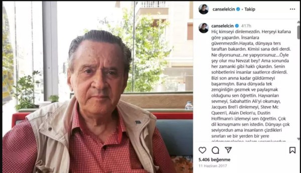 Oyuncu Cansel Elçin'den duygusal paylaşım