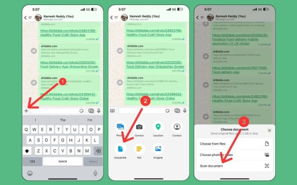 WhatsApp güncelleniyor! Artık belgeleri tarayıp paylaşabileceksiniz
