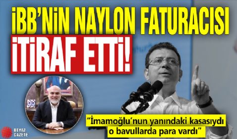 İBB’nin naylon faturacısı Ahmet Çiçek itiraf etti! “İmamoğlu’nun yanındaki kasasıydı o bavullarda para vardı”