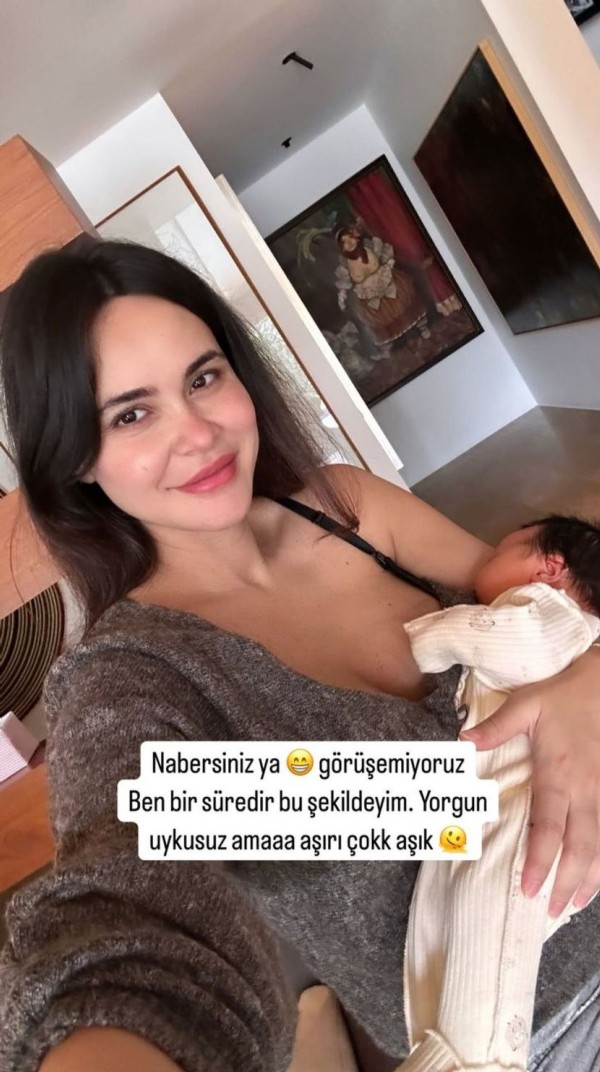 Doğumdan sonra eski formuna kavuştu