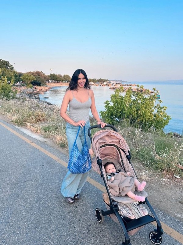 Doğumdan sonra eski formuna kavuştu