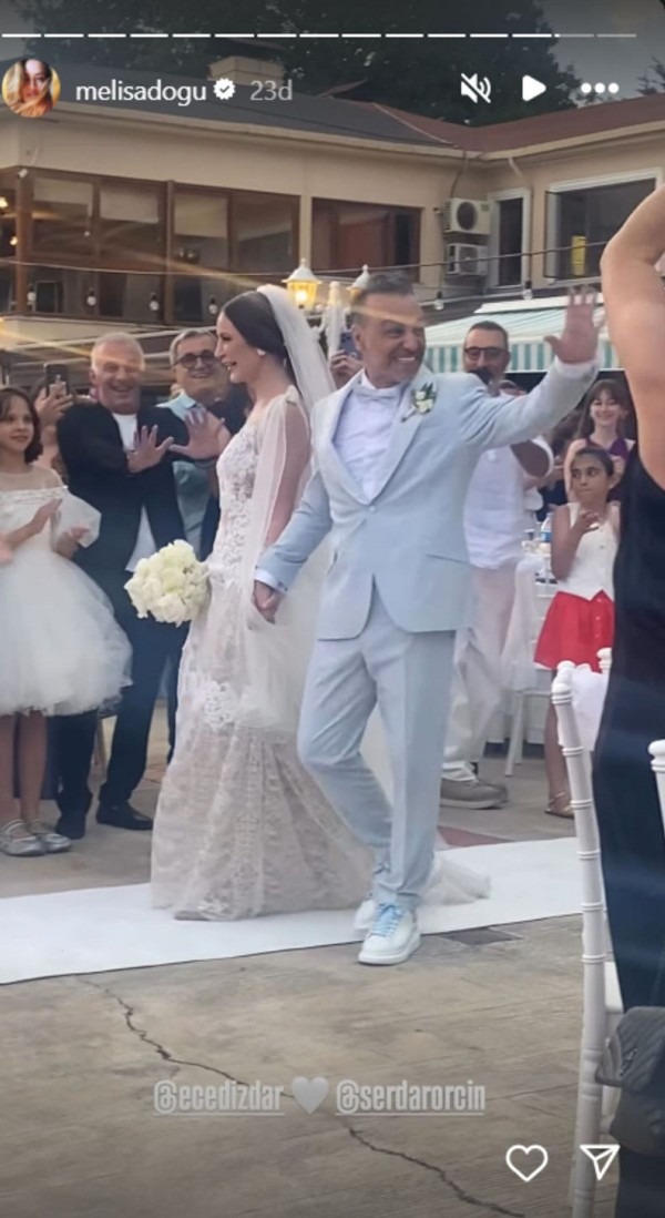 Ece Dizdar ile Serdar Orçin evlendi