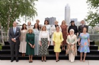 Emine Erdoğan, Hollanda Kraliçesi Cerruti'nin ev sahipliğinde lider eşleriyle bir araya geldi Haberi