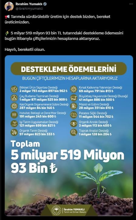 Bakan Duyurdu! Ödemeler bugün hesaplara yatacak