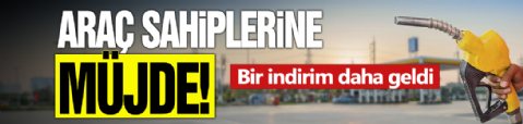 Araç sahiplerine müjde! Bir indirim daha geldi