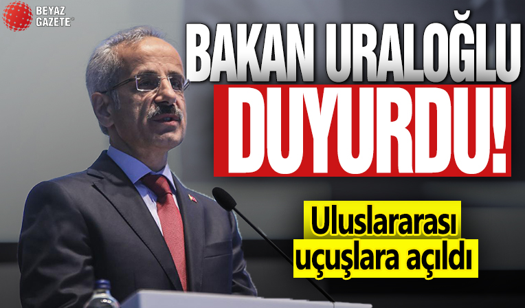 Bakan Uraloğlu duyurdu! İran'daki Meşhed hava sahası uluslararası uçuşlara açıldı