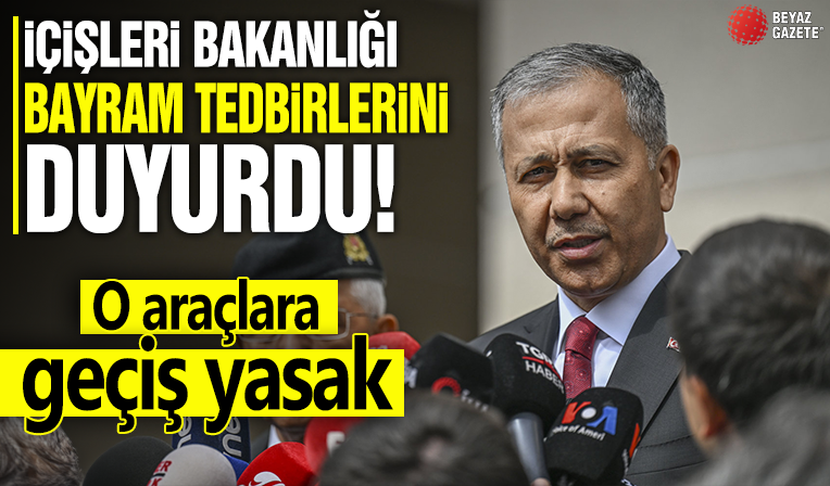 İçişleri Bakanlığı açıkladı: İşte 2025 yılı Kurban Bayramı trafik tedbirleri