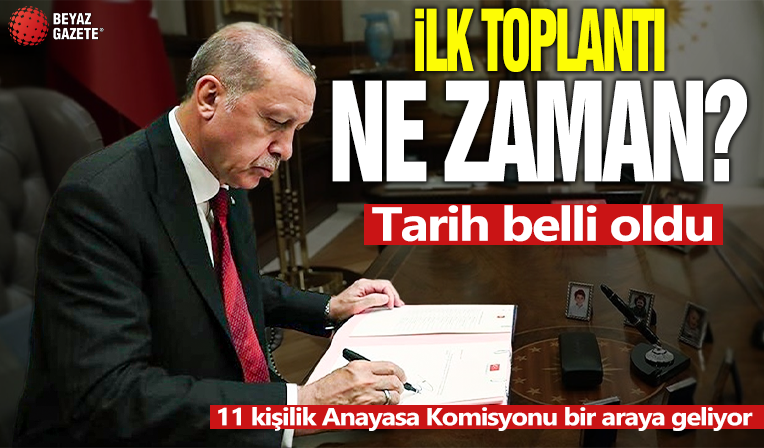 Yeni anayasa için ilk toplantı ne zaman yapılacak? 11 kişilik komisyon bir araya geliyor: Tarih belli oldu