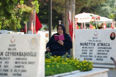 Bayram öncesi hüzünlü ziyaret... Haberi